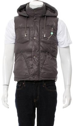 Galliano Quilted Down Vest w/ Tags