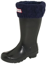 Thumbnail for your product : Hunter Cable Cuff Welly Sock (Toddler/Little Kid/Big Kid)
