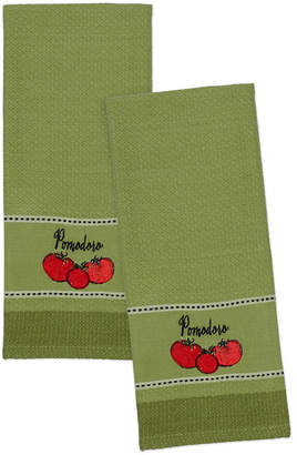Design Imports Set Of 2 Pomodoro Dish Towels