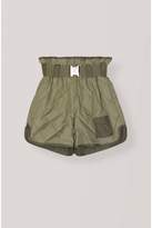 Thumbnail for your product : Ganni Ripstop Quilt Shorts