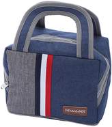 Thumbnail for your product : Tibes Oxford Waterproof Insulated Lunch Bag Reusable Picnic Bag with Shoulder Strap Blue