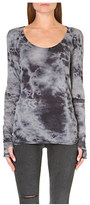 Thumbnail for your product : Enza Costa Tie-dye cotton-jersey top