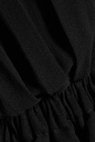 Thumbnail for your product : Isabel Marant Retra pleated cotton-crepe mini dress