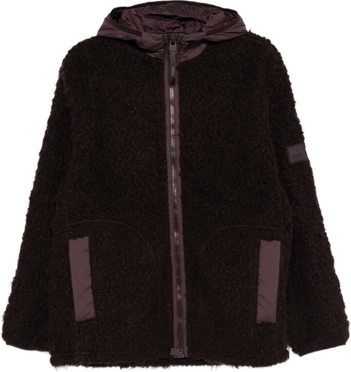 Rains Trikala Vision hooded zip-fastening jacket