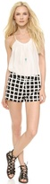 Thumbnail for your product : Blaque Label Checkered Shorts