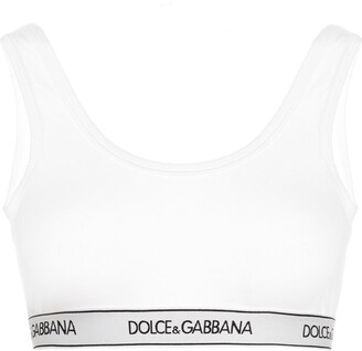 Dolce & Gabbana Logo Band Sports Bra