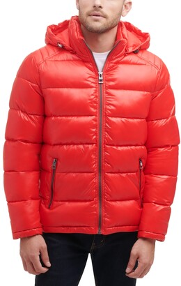 guess vest with hood