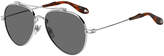 Thumbnail for your product : Givenchy Metal Aviator Sunglasses