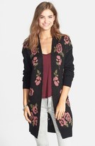 Thumbnail for your product : Frenchi Rose Open Cardigan (Juniors)