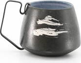 Dakota Fields Handcrafted Espresso Cup with Removable Handle