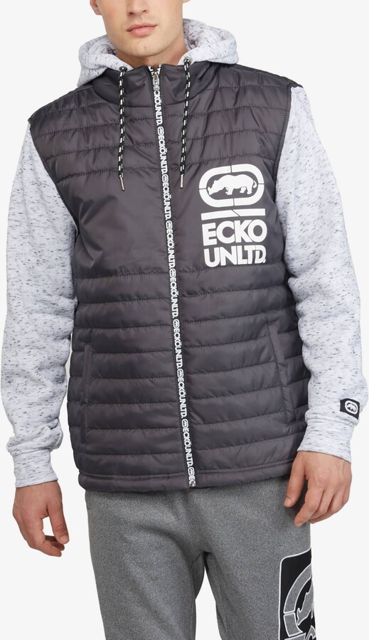 Ecko Unltd Men's Big and Tall Break It Down Hybrid Jacket - ShopStyle