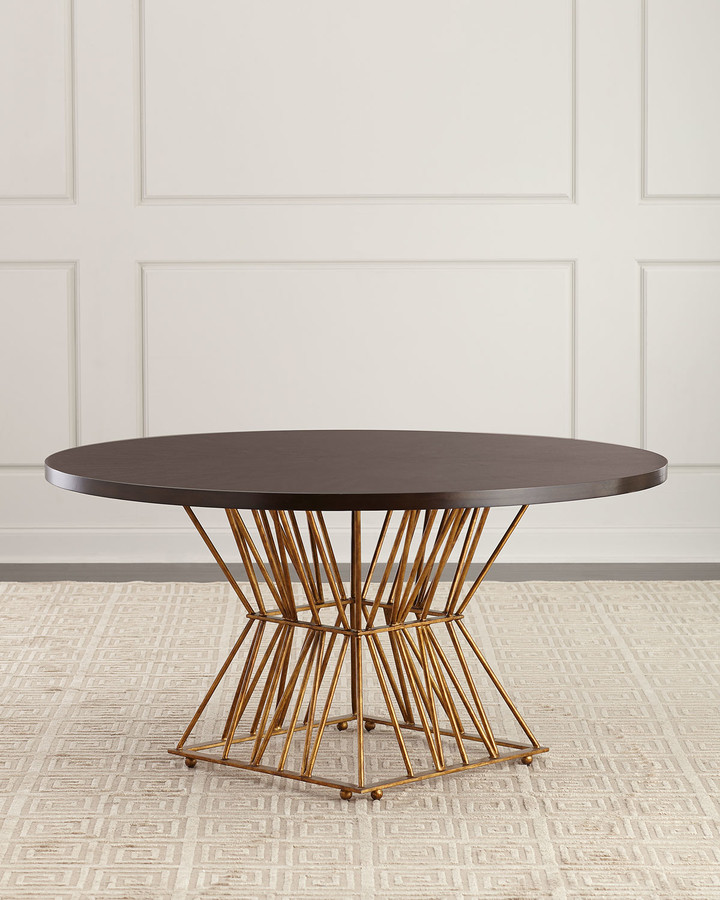 Ambella Eiffel Gold Base Dining Table ShopStyle