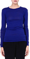 Thumbnail for your product : Enza Costa Long-sleeved jersey top