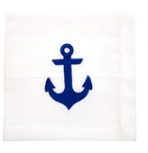 Thumbnail for your product : The Well Appointed House Bargain Basement: Geometric Anchor Cocktail Napkins-Set of 6