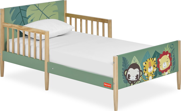 Fisher-Price FP Animal Kingdom Toddler Bed in Grey