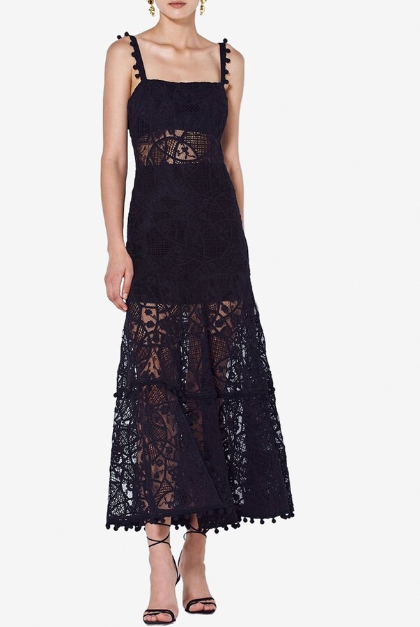 Alexis Lucila Laced Midi Dress ShopStyle