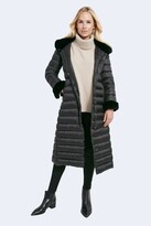 Thumbnail for your product : Dawn Levy Lexie Gem Fitted Puffer Maxi Coat