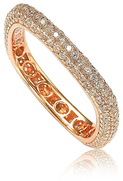 Suzy Levian CZ Jewelry Suzy Levian Silver Cz Stackable Ring