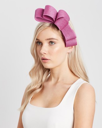 Max Alexander - Women's Purple Fascinators - Large Bow Fascinator - Size One Size at The Iconic
