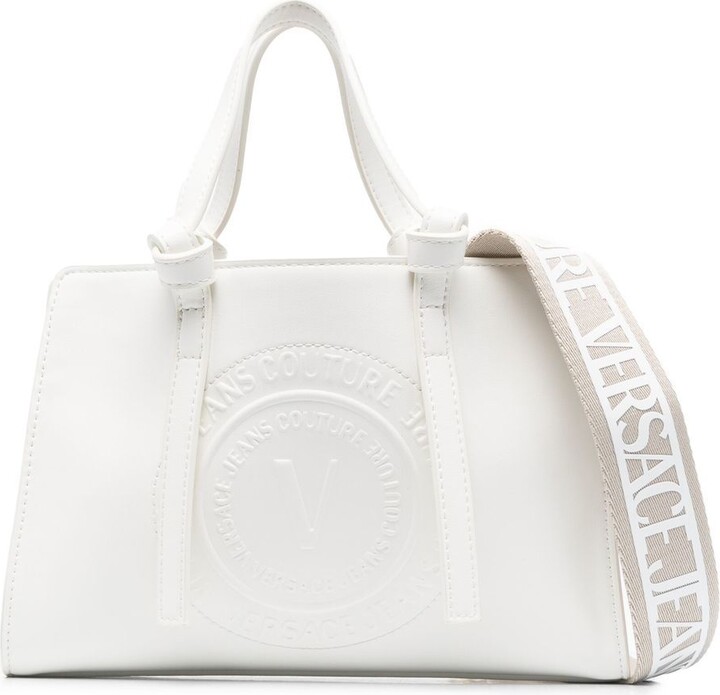 Versace Jeans Couture Reversible Faux Leather Tote Bag