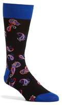 Thumbnail for your product : Bugatchi Paisley Socks