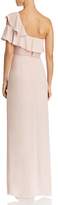 Thumbnail for your product : BCBGMAXAZRIA One-Shoulder Ruffle-Trim Gown - 100% Exclusive