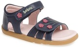 Thumbnail for your product : Bobux R) 'I-Walk - Bloom' Leather Sandal (Walker & Toddler)
