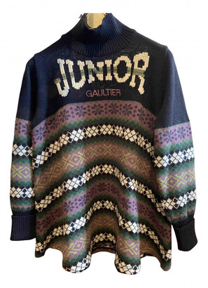 Jean Paul Gaultier anthracite Wool Knitwear
