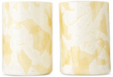 Thumbnail for your product : Stories of Italy White & Beige Nougat Tumbler Set