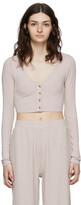 Thumbnail for your product : Alo Pink Modal Cardigan