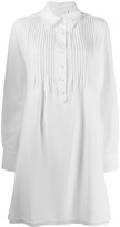 Thumbnail for your product : See by Chloe Pleated-Placket Shirt Dress