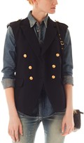 Thumbnail for your product : Band Of Outsiders Raw Edge Vest