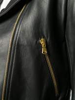 Thumbnail for your product : Moschino off-center zipped jacket