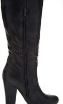 Thumbnail for your product : Forever 21 faux leather knee-high boots