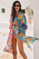 Thumbnail for your product : Farm Rio Full Garden Shirt Dress Assorted