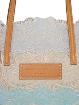 Thumbnail for your product : Ermanno Scervino Lace & Leather Tote Bag