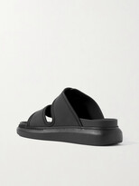 Thumbnail for your product : Alexander McQueen Rubber Exaggerated-sole Sandals - Black