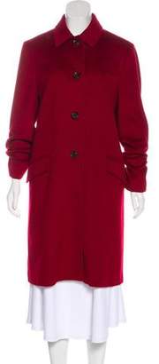 Burberry Wool-Blend Knee-Length Coat