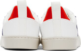 Thumbnail for your product : Veja Kids White & Navy Esplar Sneakers