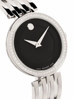 Thumbnail for your product : Movado Esperanza diamond-embellished 28mm