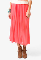 Thumbnail for your product : Forever 21 Chiffon Maxi Skirt