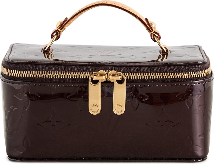 What Goes Around Comes Around Louis Vuitton Purple Vernis Ab Jewelry Case