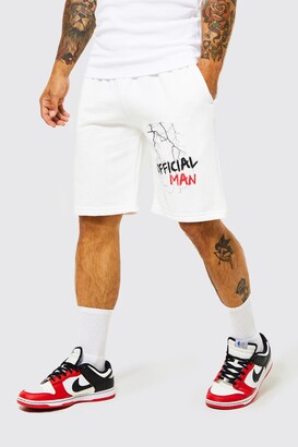 boohoo Men's Homme Ombre Print Mesh Basketball Short