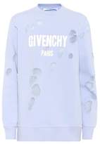 Givenchy Distressed cotton sweater