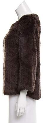 Brochu Walker Fur Pullover Sweater w/ Tags