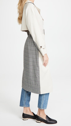 Cupcakes And Cashmere Mallory Trench Coat
