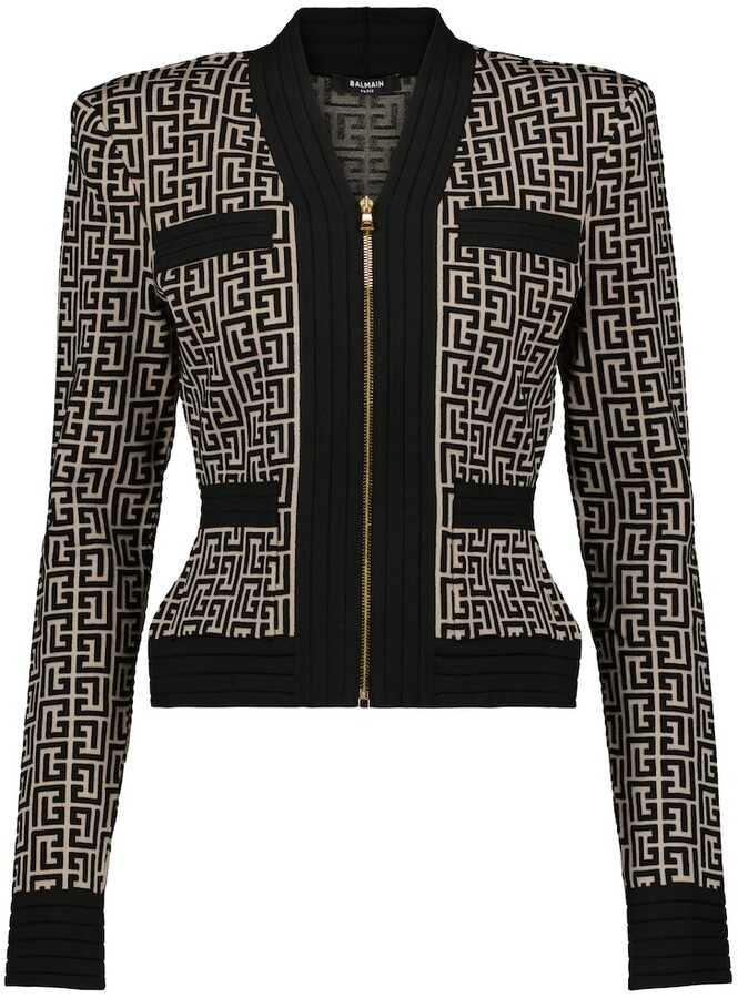 Balmain Wool-blend jacket - ShopStyle