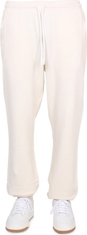 Marcelo Burlon County of Milan Elastic Waist Drawstring Pants