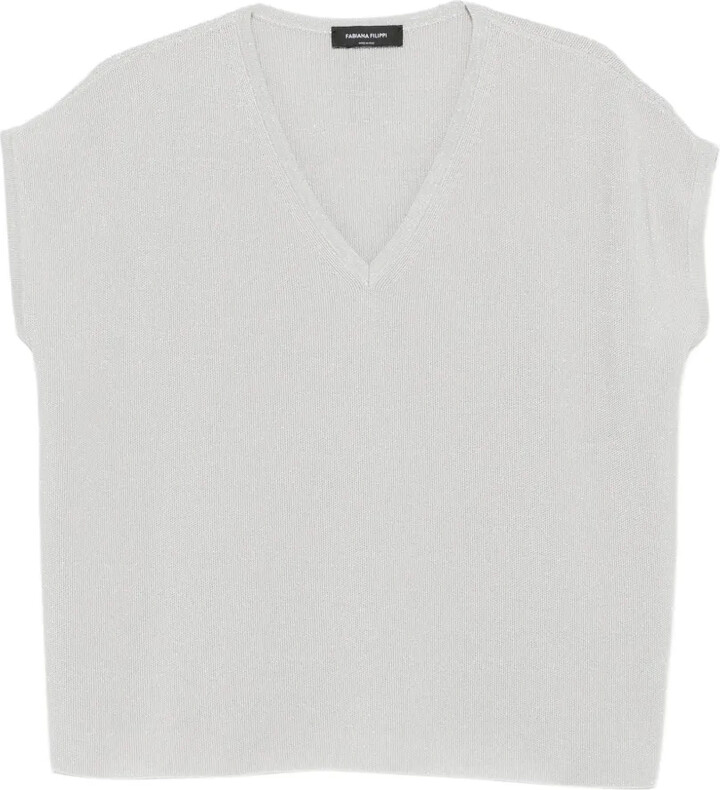 Fabiana Filippi V-neck T-shirt