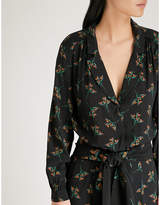 Thumbnail for your product : BA&SH Fady crepe jumpsuit